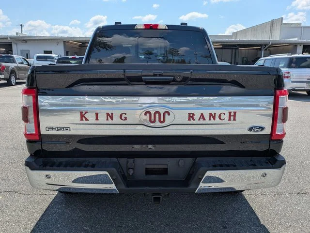 Used 2021 Agate Black Metallic Ford King Ranch image 4