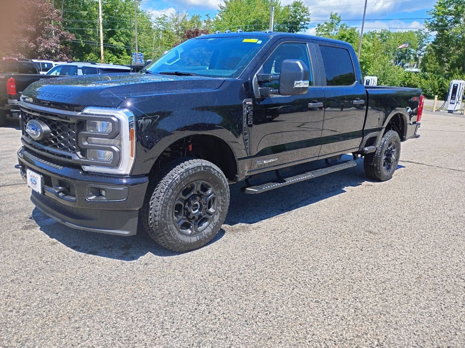 New 2026 Agate Black Metallic Ford F-350® XL image 3