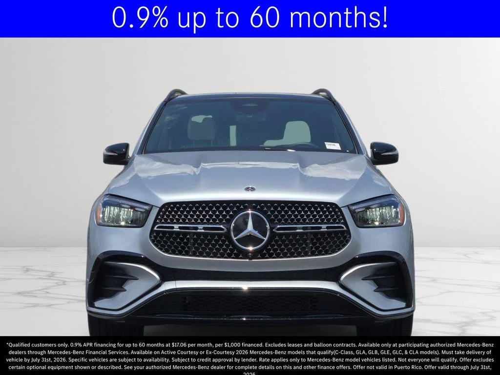 Certified Used 2026 Cirrus Silver Metallic Mercedes-Benz GLE 350 image 2