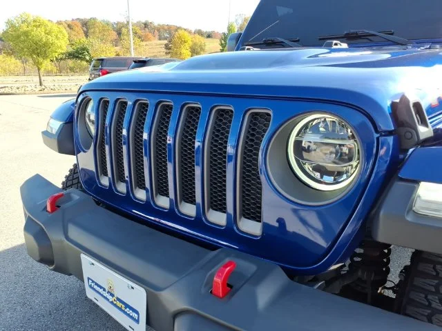Used 2019 Blue Jeep Unlimited Rubicon image 4