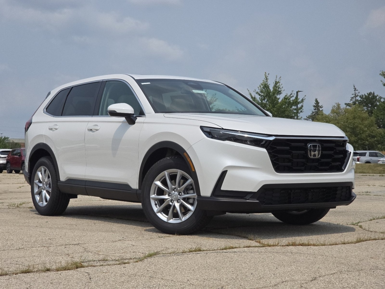 New 2026 Platinum White Pearl Honda EX image 2