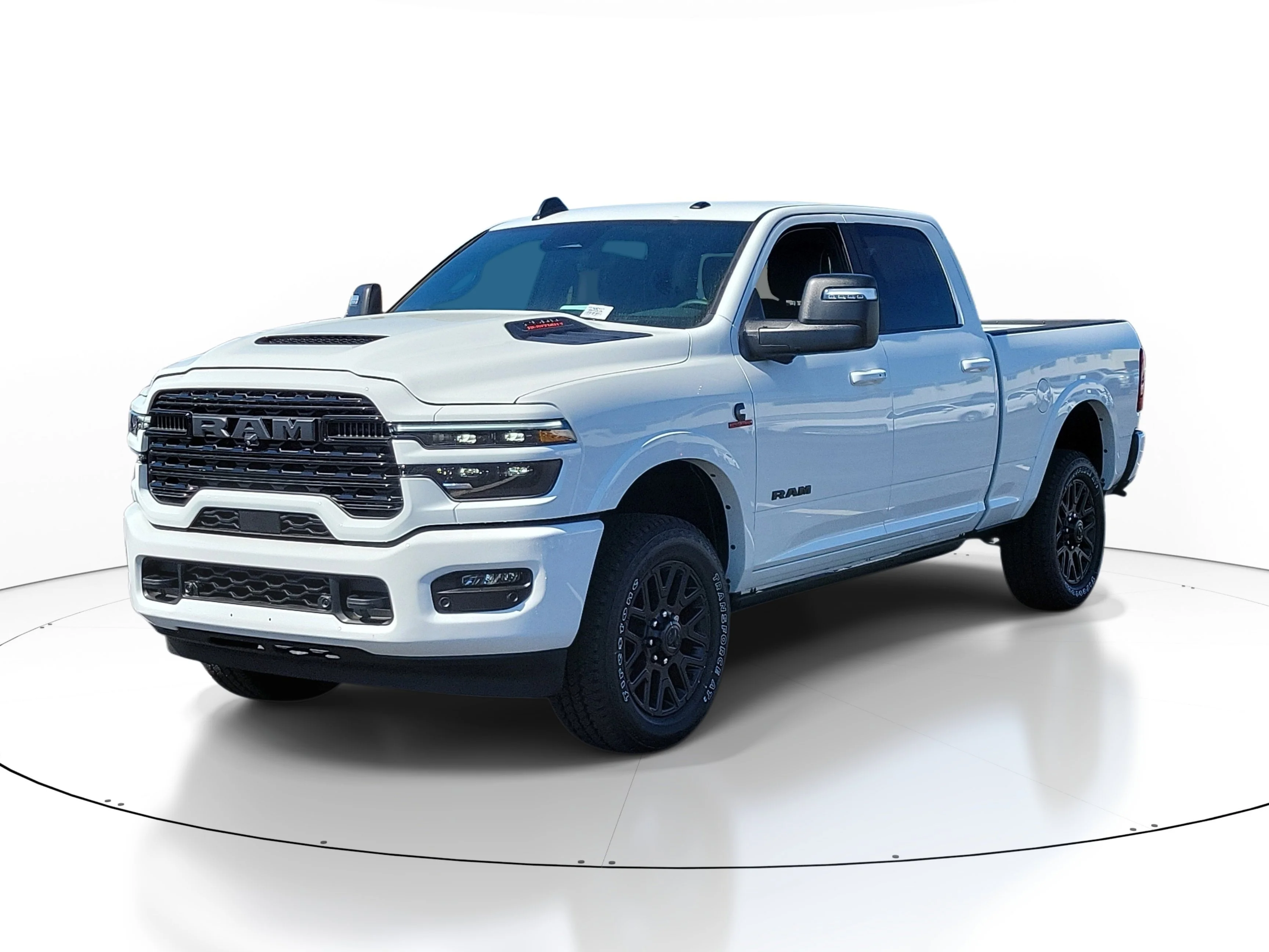 New 2026 Bright White Clearcoat RAM Limited image 3