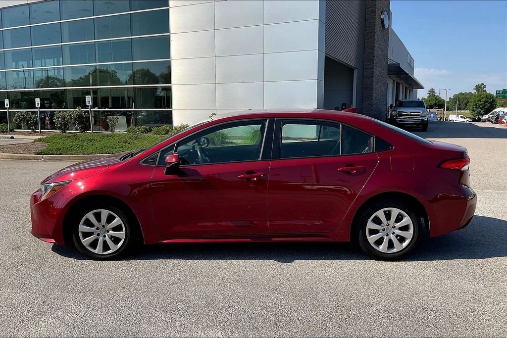 Used 2025 Red Toyota LE image 8