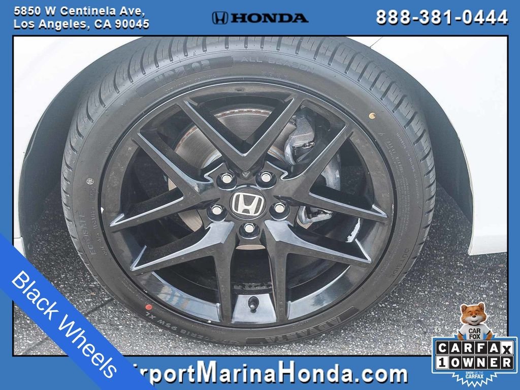 Used 2023 Platinum White Pearl Honda Sport image 15