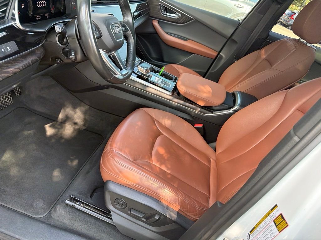 Used 2021 White Audi 45 Premium image 2