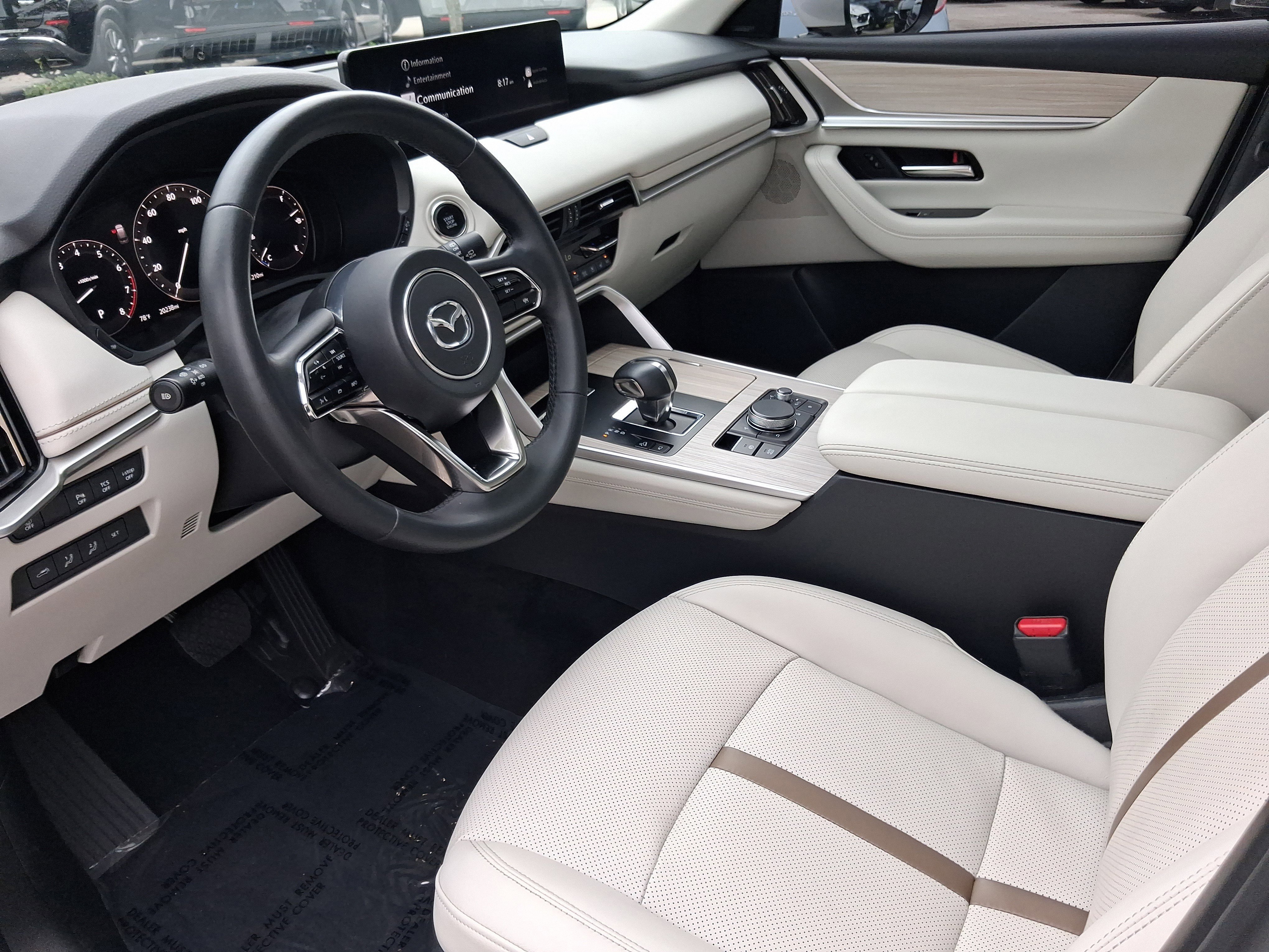 Certified Used 2024 White Mazda 3.3 Turbo Premium Plus image 11