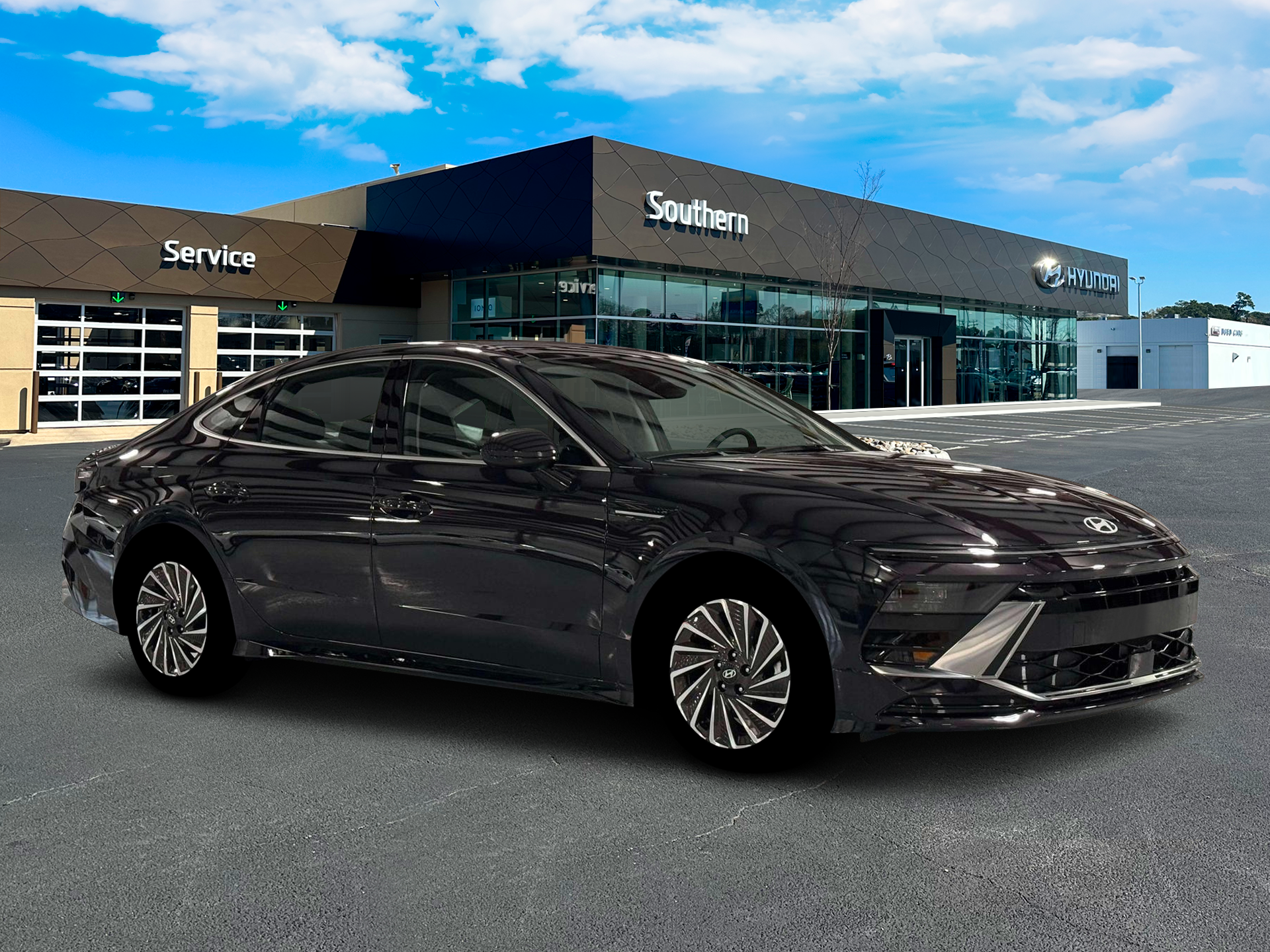 New 2026 Blue Hyundai SEL image 10