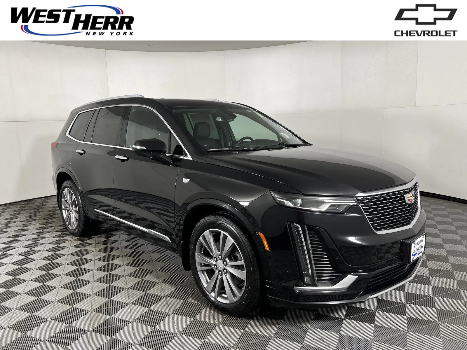 Used 2023 Stellar Black Metallic Cadillac Premium Luxury image 1