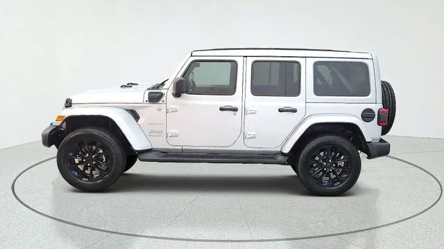 Used 2023 Silver Jeep Sahara 4xe image 6