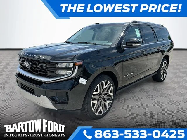 New 2026 Black Ford Platinum image 1