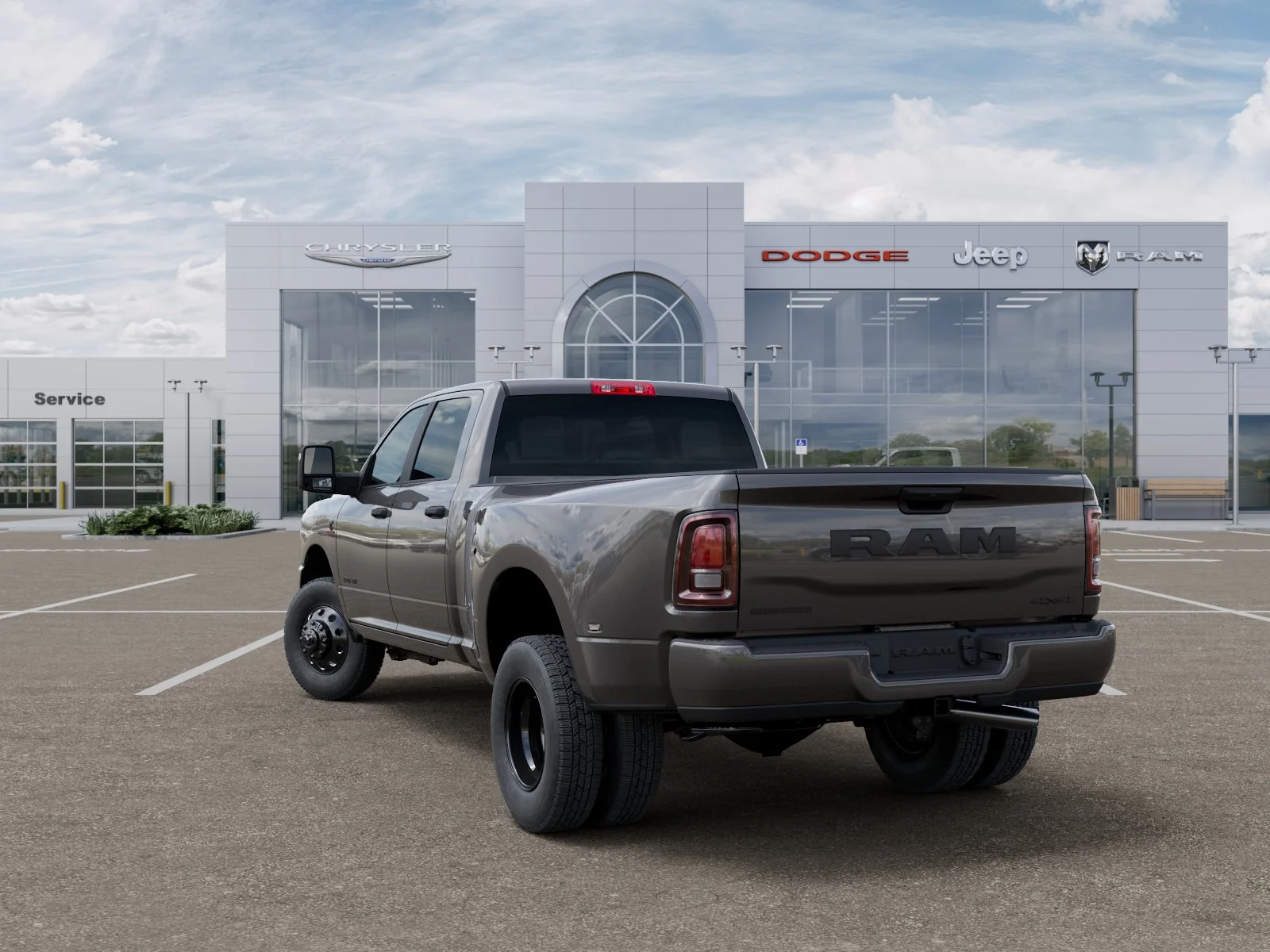 New 2026 Granite Crystal Metallic Clear-Coat Exterior Paint RAM Big Horn image 31
