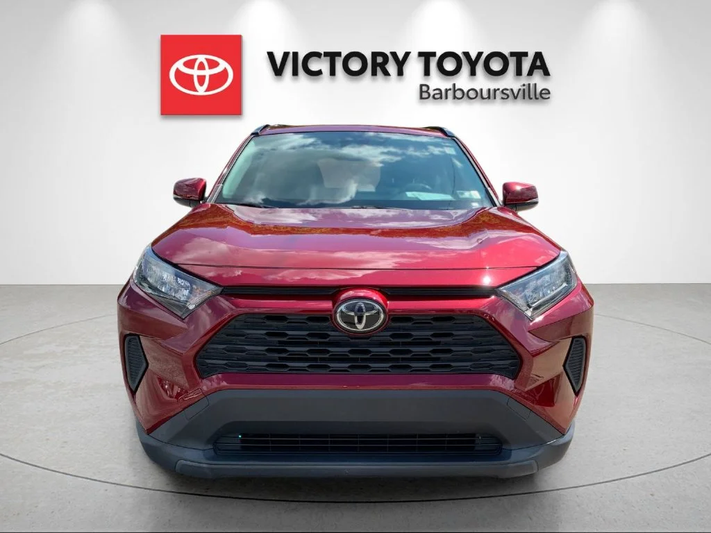 Used 2021 Red Toyota LE image 8