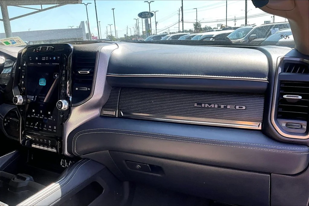 Used 2022 Granite Crystal Clearcoat Metallic Ram Limited image 12