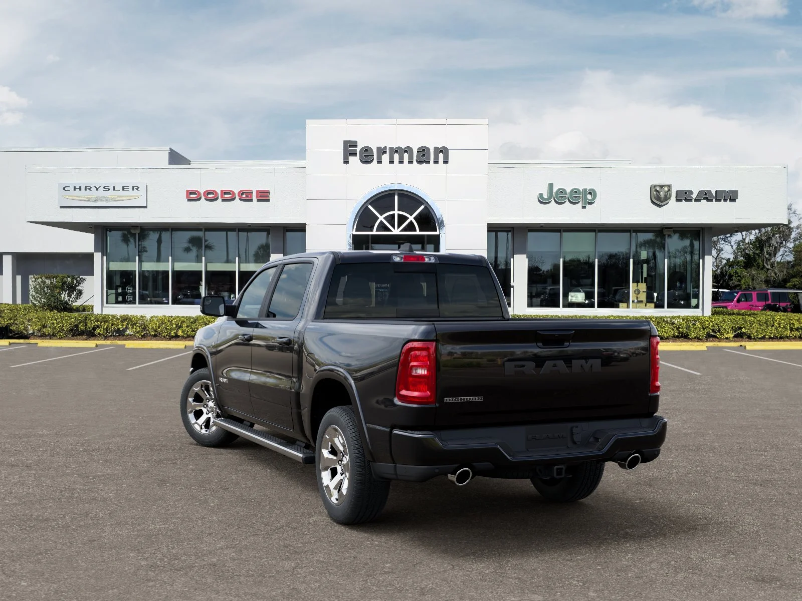New 2026 Diamond Black Crystal Pearlcoat RAM Big Horn/Lone Star image 34