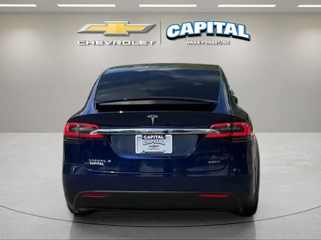 Used 2017 Blue Tesla 90D image 5