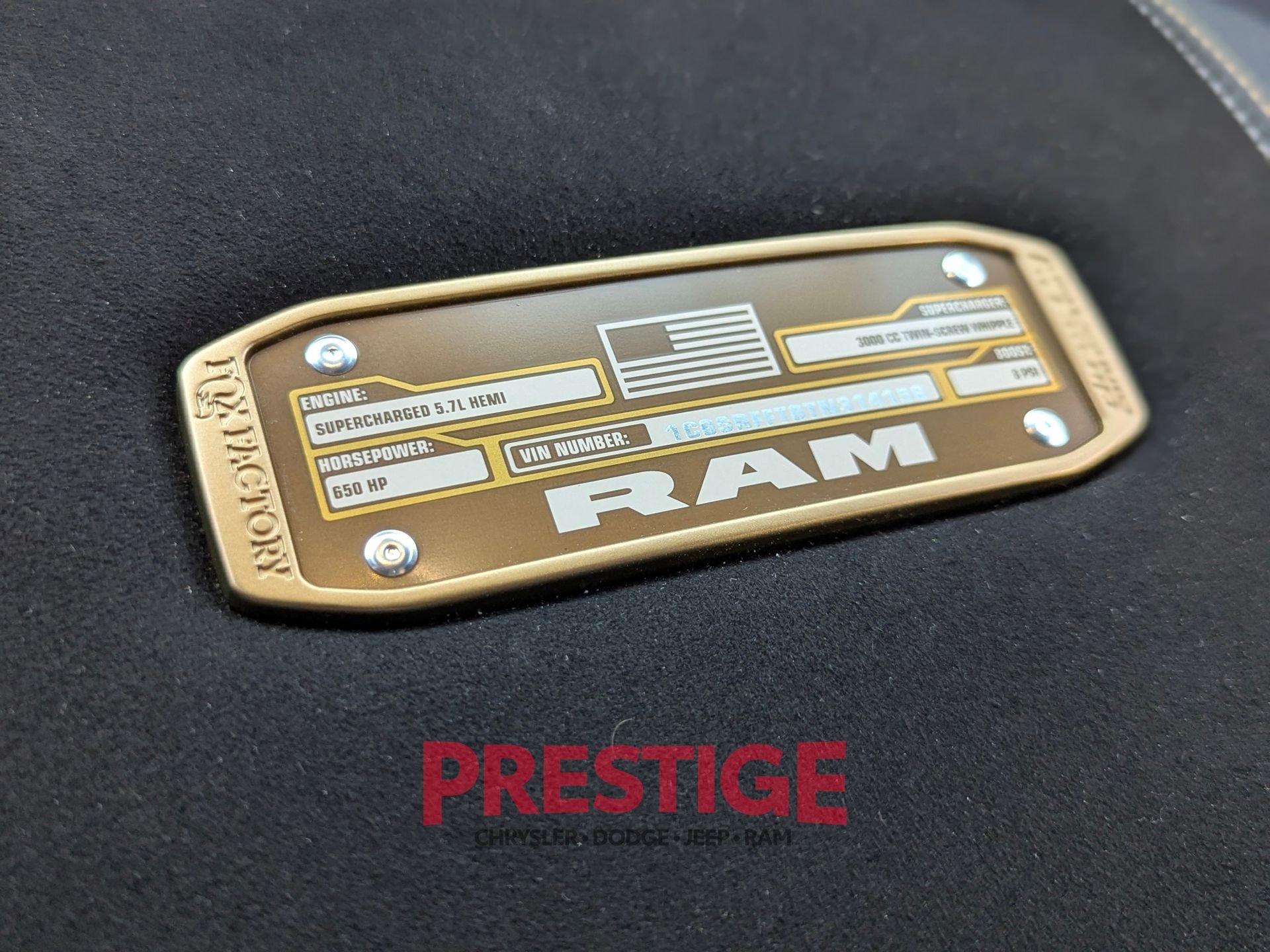 New 2026 Bright White Clear-Coat Exterior Paint RAM DC650 SUPERCHARGED image 23
