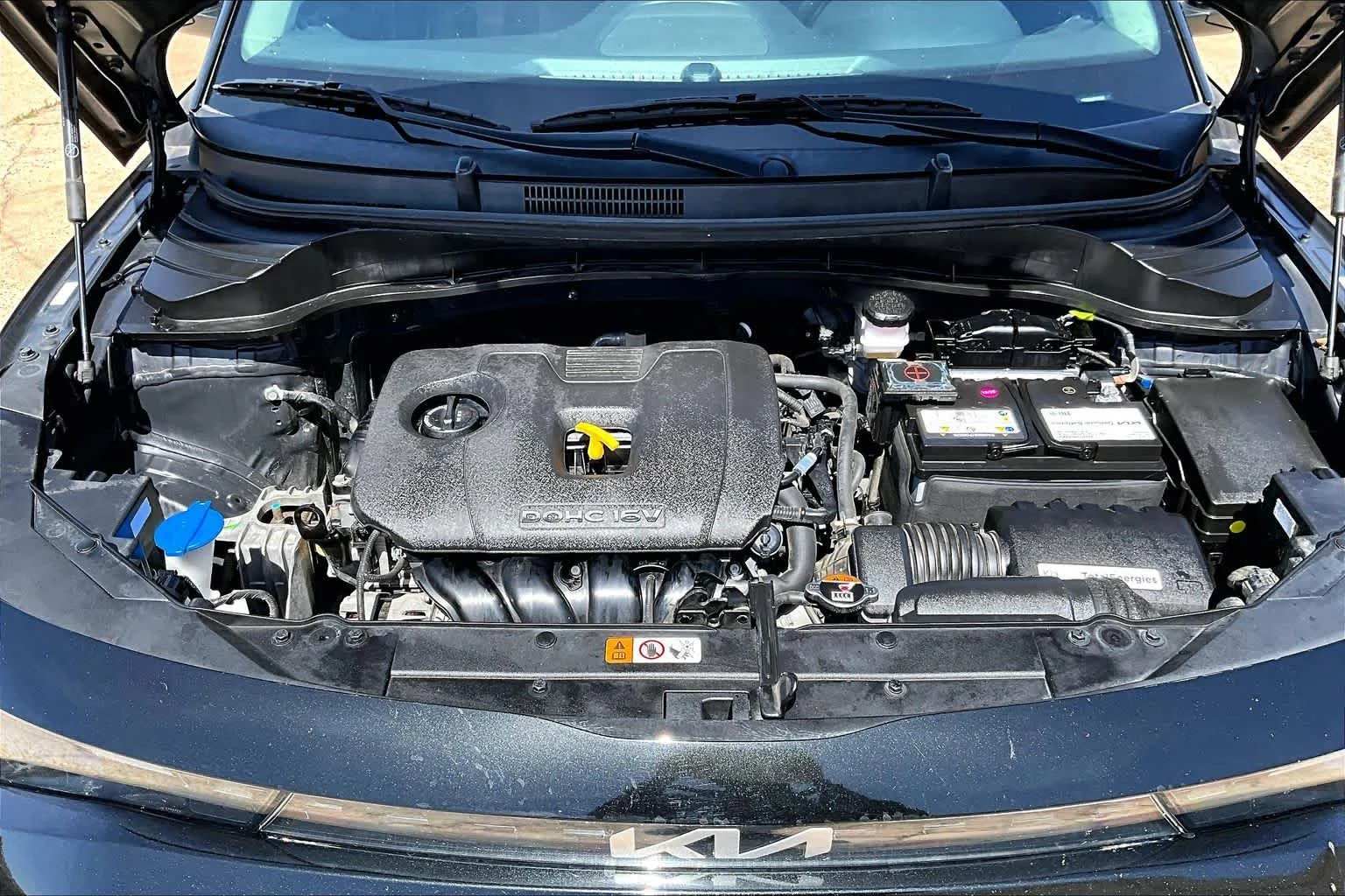 Used 2023 Fusion Black Kia EX image 30