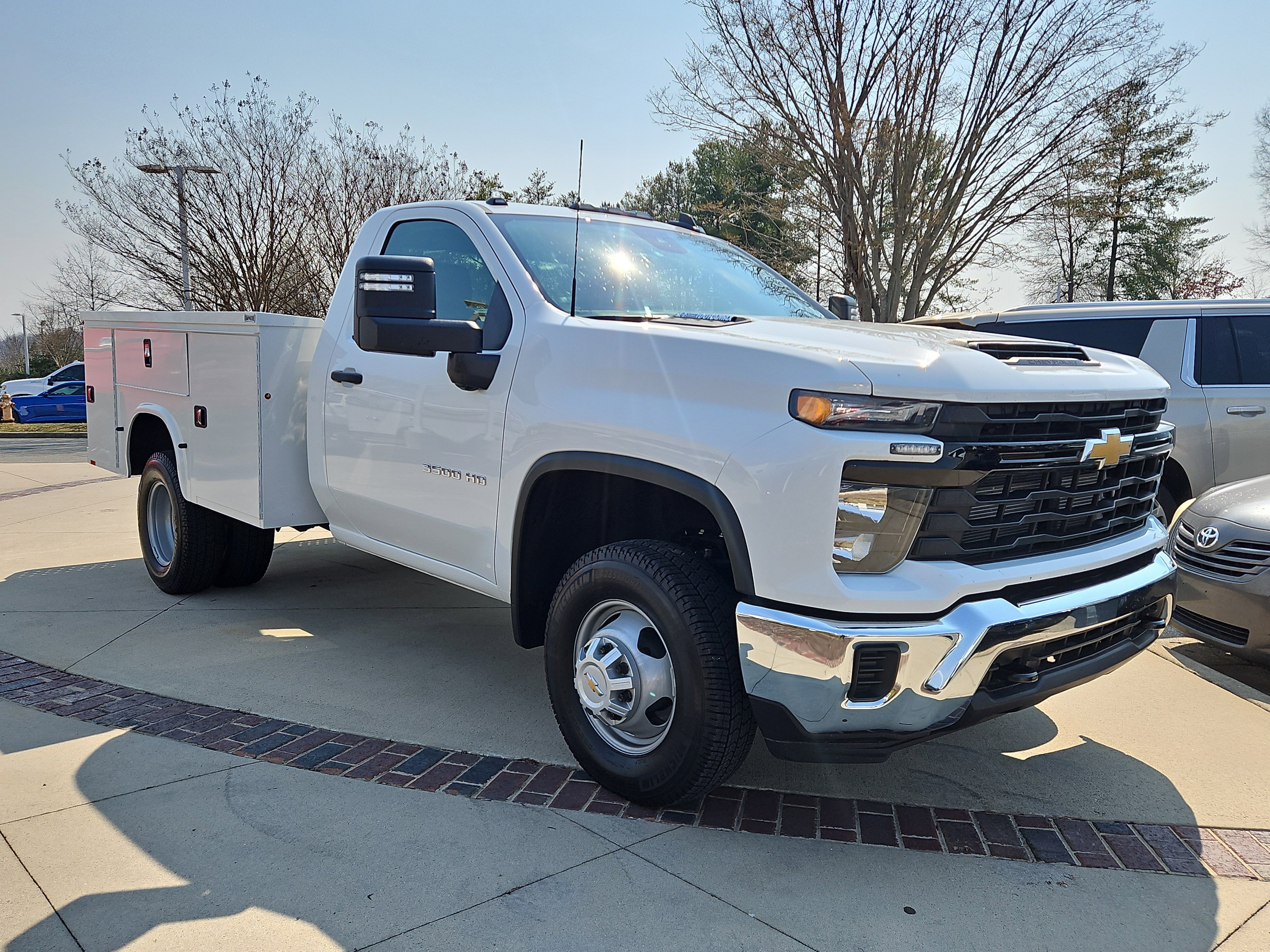 New 2024 Summit White Chevrolet Work Truck image 1