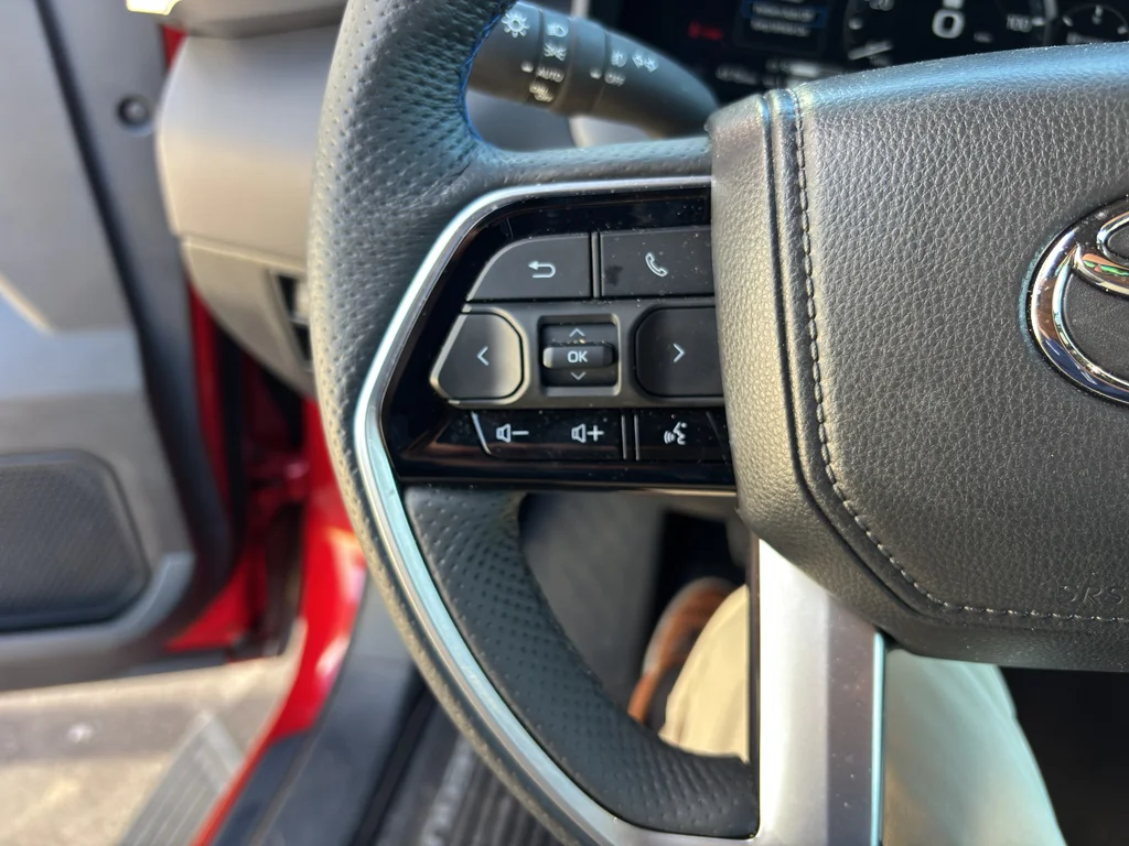 Used 2025 Supersonic Red Toyota Platinum image 8