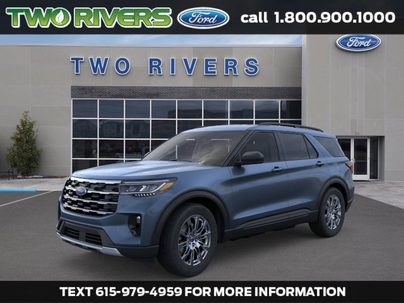 New 2026 Vapor Blue Metallic Ford Active image 1
