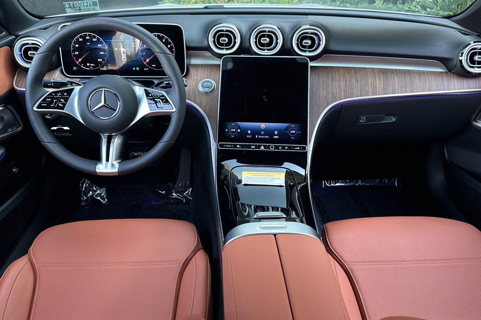 New 2025 Polar White Mercedes-Benz C 300 image 2