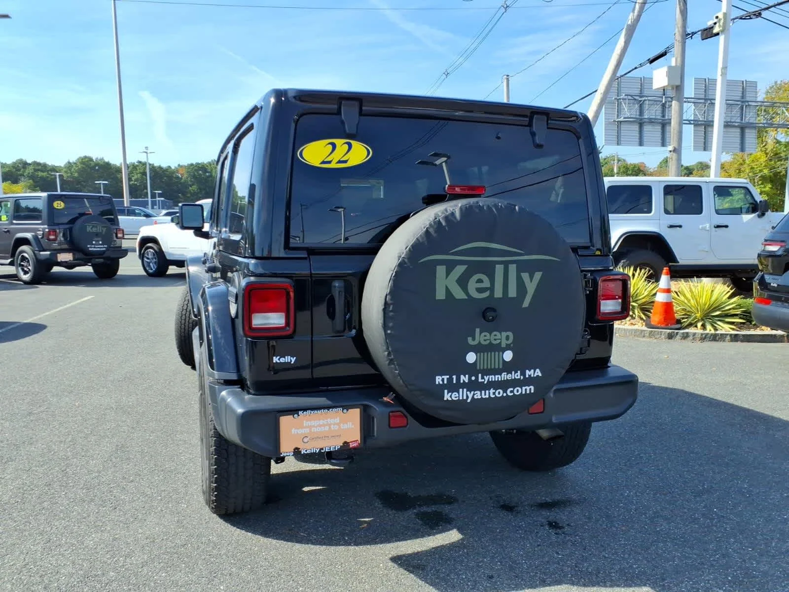 Certified Used 2022 Black Clearcoat Jeep Unlimited Sahara image 10