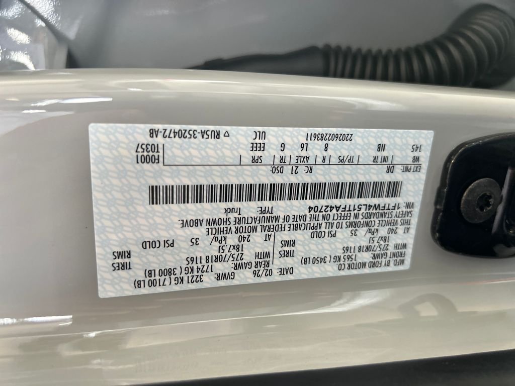 Used 2026 White Ford Tremor image 25