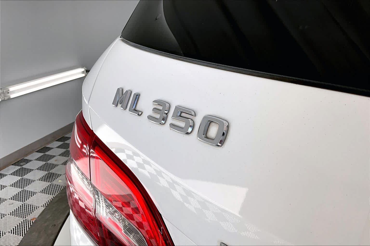 Used 2015 Polar White Mercedes-Benz ML 350 image 7