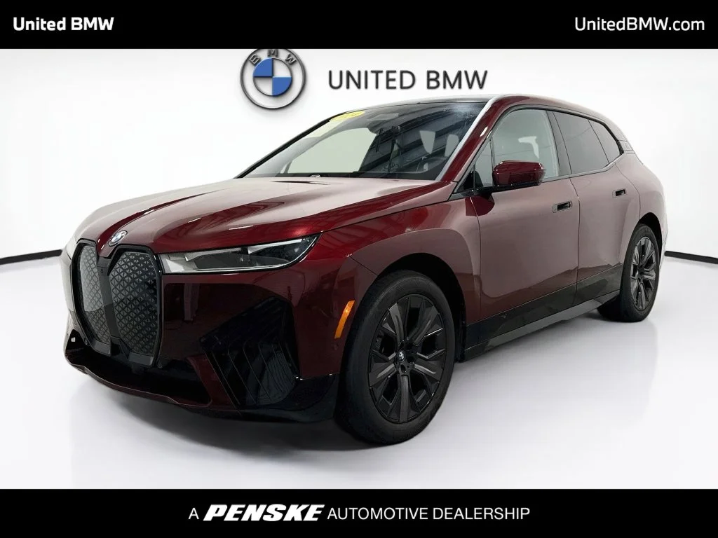 Certified Used 2024 Aventurin Red Metallic BMW xDrive50 image 1