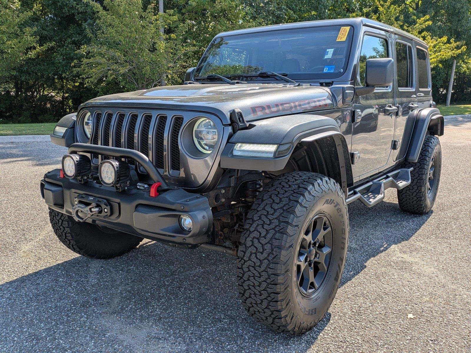 Used 2018 Granite Crystal Metallic Clearcoat Jeep Rubicon image 8