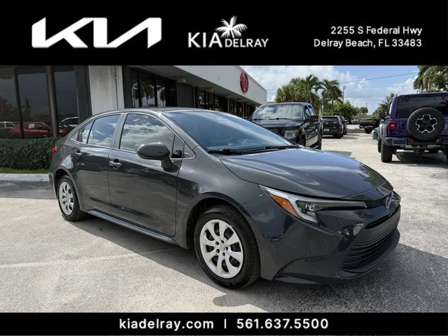 Used 2023 Gray Toyota LE image 1