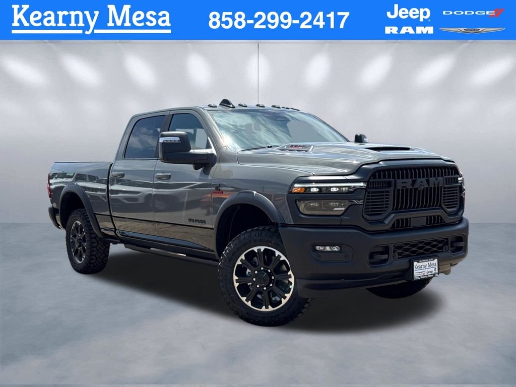 New 2026 Ceramic Gray Clear-Coat Exterior Paint RAM Rebel image 1
