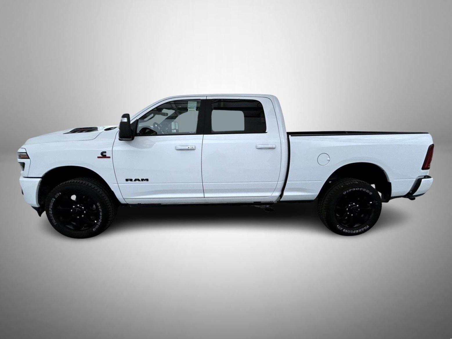 New 2025 Bright White Clear-Coat Exterior Paint RAM Laramie image 8