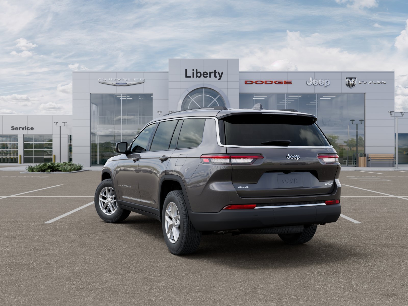 New 2026 Baltic Gray Metallic Clear-Coat Exterior Paint Jeep Laredo X image 6