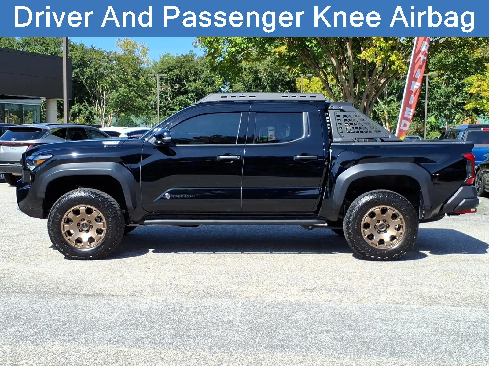 Used 2025 Black Toyota Trailhunter Hybrid image 3