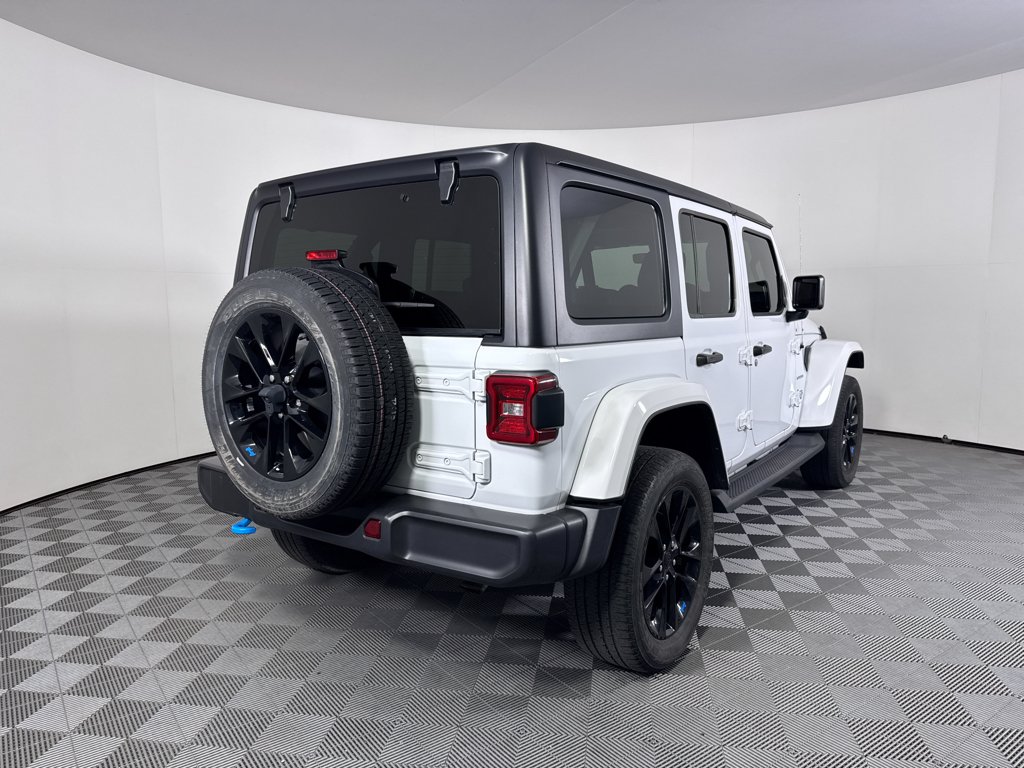 Used 2023 Bright White Clearcoat Jeep Sahara image 20