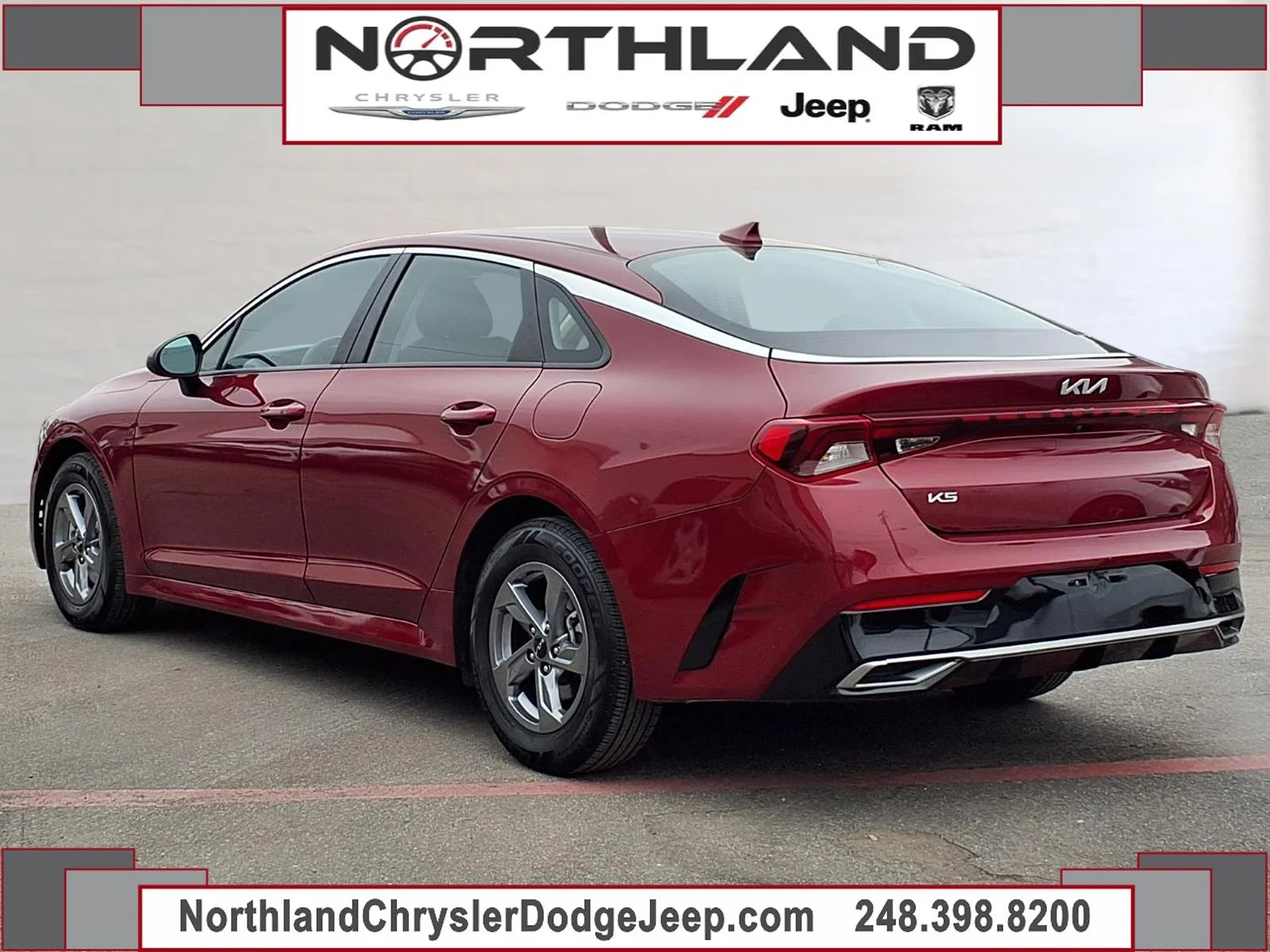 Used 2023 Kia K5 LXS with VIN 5XXG14J28PG221583 for sale in Oak Park, MI