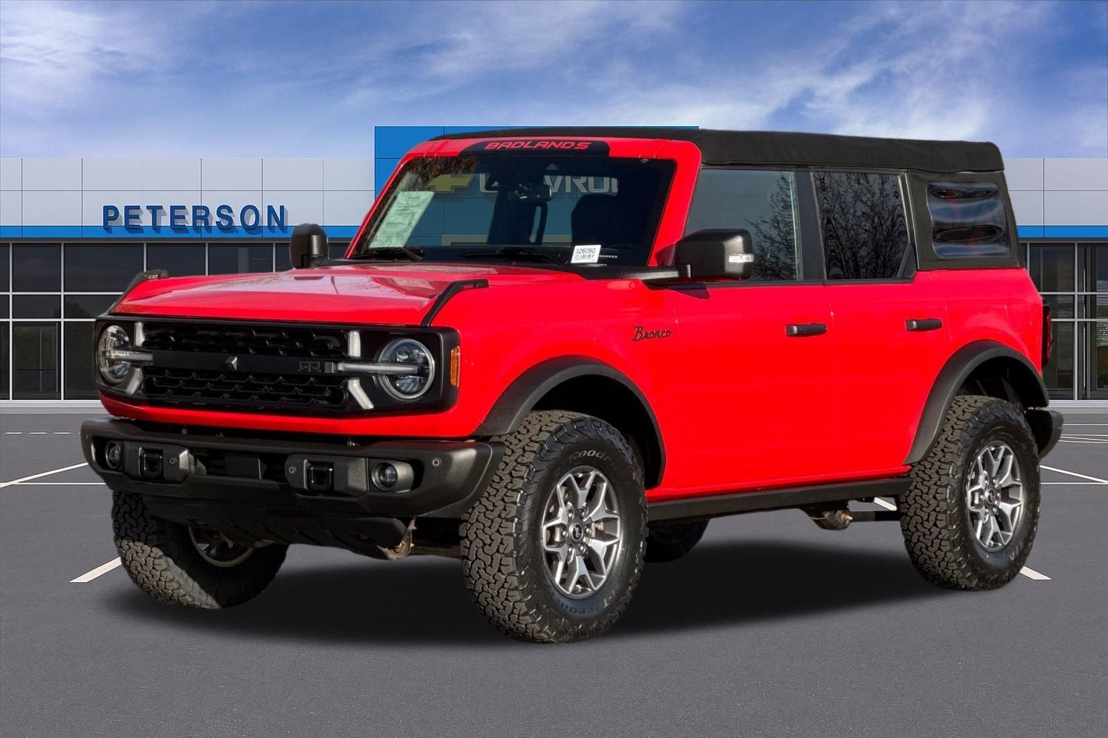 Used 2023 Red Ford Badlands image 9