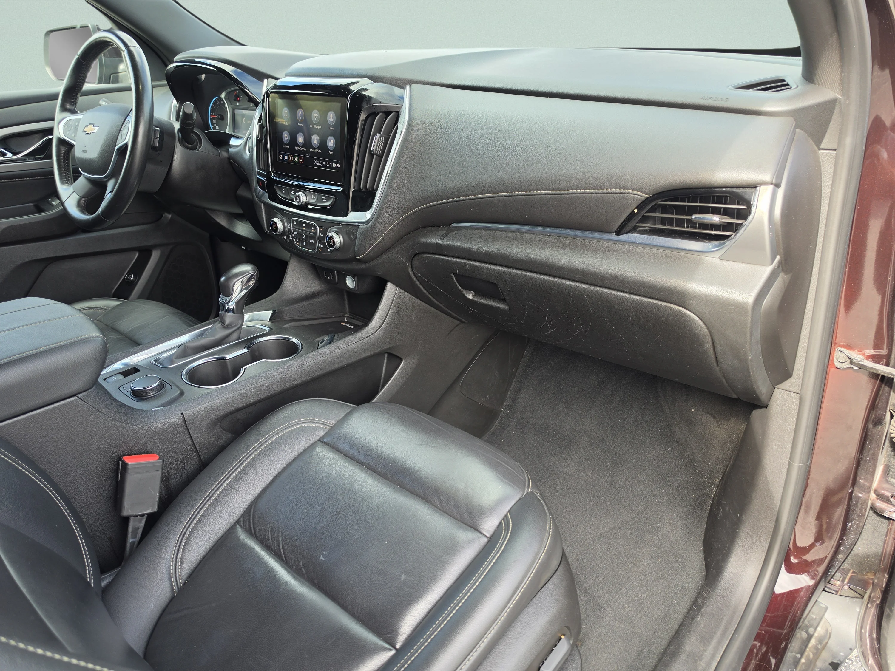 Used 2022 Black Cherry Metallic Chevrolet LT Leather image 18