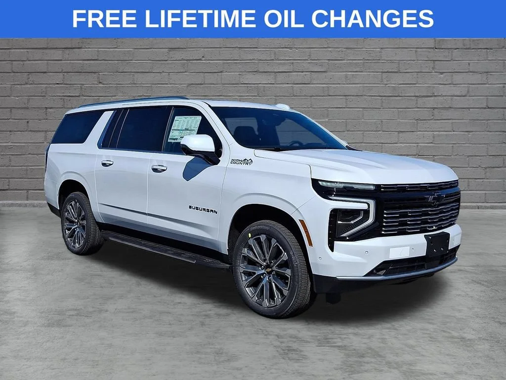 New 2026 Polar White Tricoat Chevrolet High Country image 1