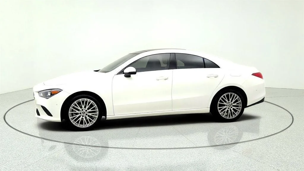 Used 2023 Polar White Mercedes-Benz CLA 250 Coupe w/ Premium Pkg, Multimedia Pkg & Parking Assist image 8
