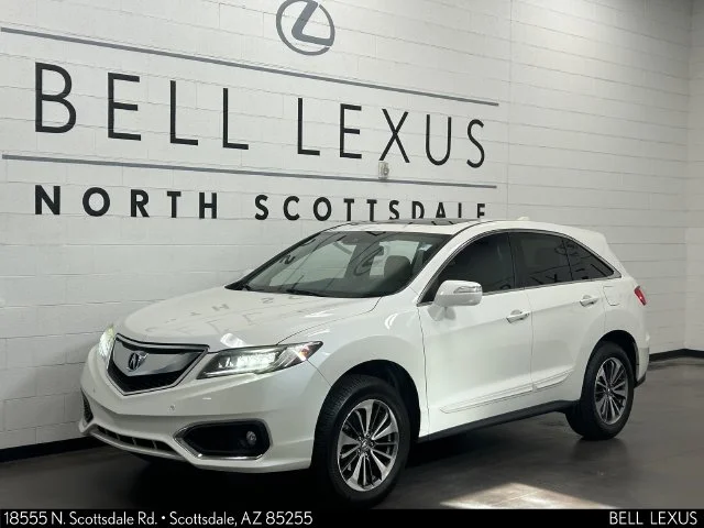 Used 2017 White Acura Advance Package image 6