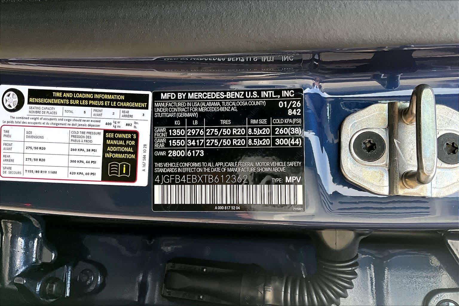 New 2026 Twilight Blue Metallic Mercedes-Benz GLE 350 image 16