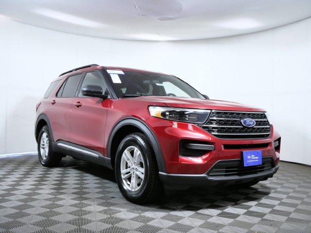 Certified Used 2020 Red Ford XLT image 1