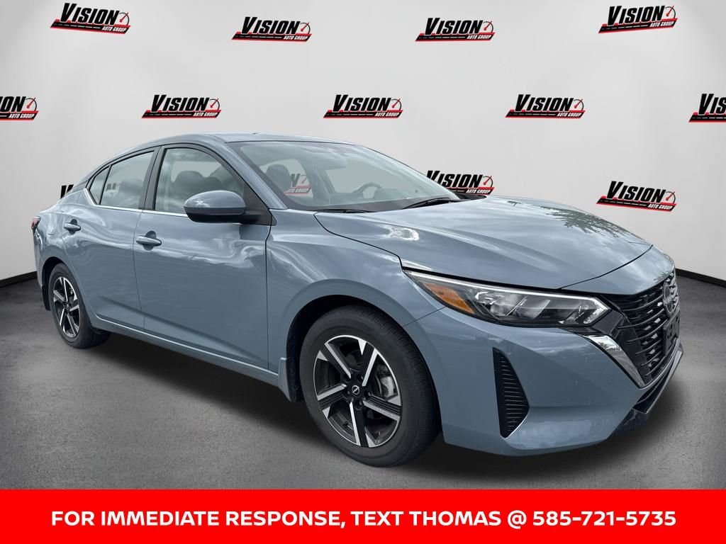 Certified Used 2025 Gray Nissan SV image 3