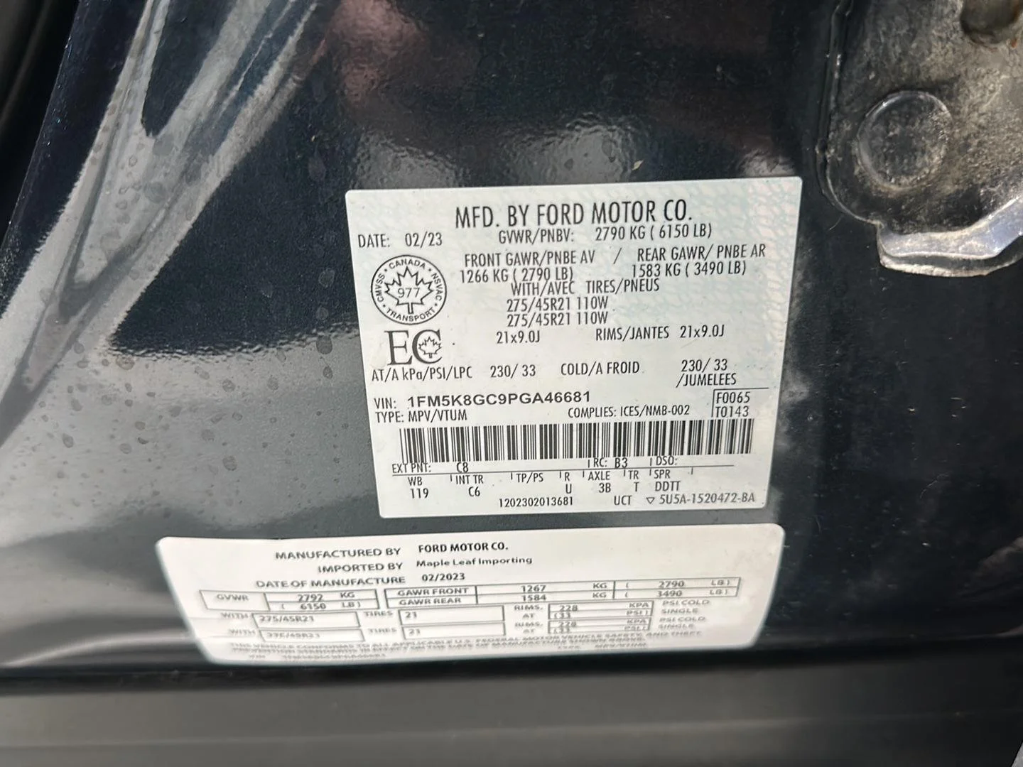 Used 2023 Stone Blue Metallic Ford ST image 30