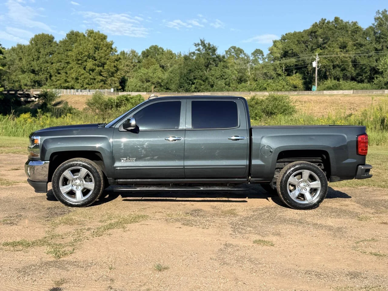 Used 2018 Charcoal Chevrolet LT 4x2 4dr Crew Cab 5.8 ft. SB image 2