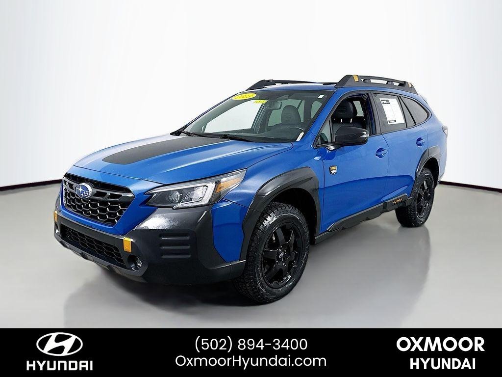 Used 2023 Geyser Blue Subaru Wilderness image 3
