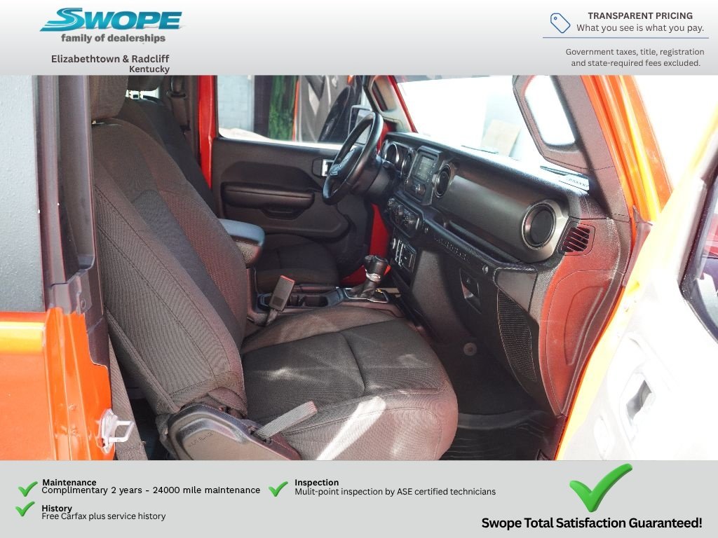 Used 2019 Firecracker Red Clearcoat Jeep Sport S image 7