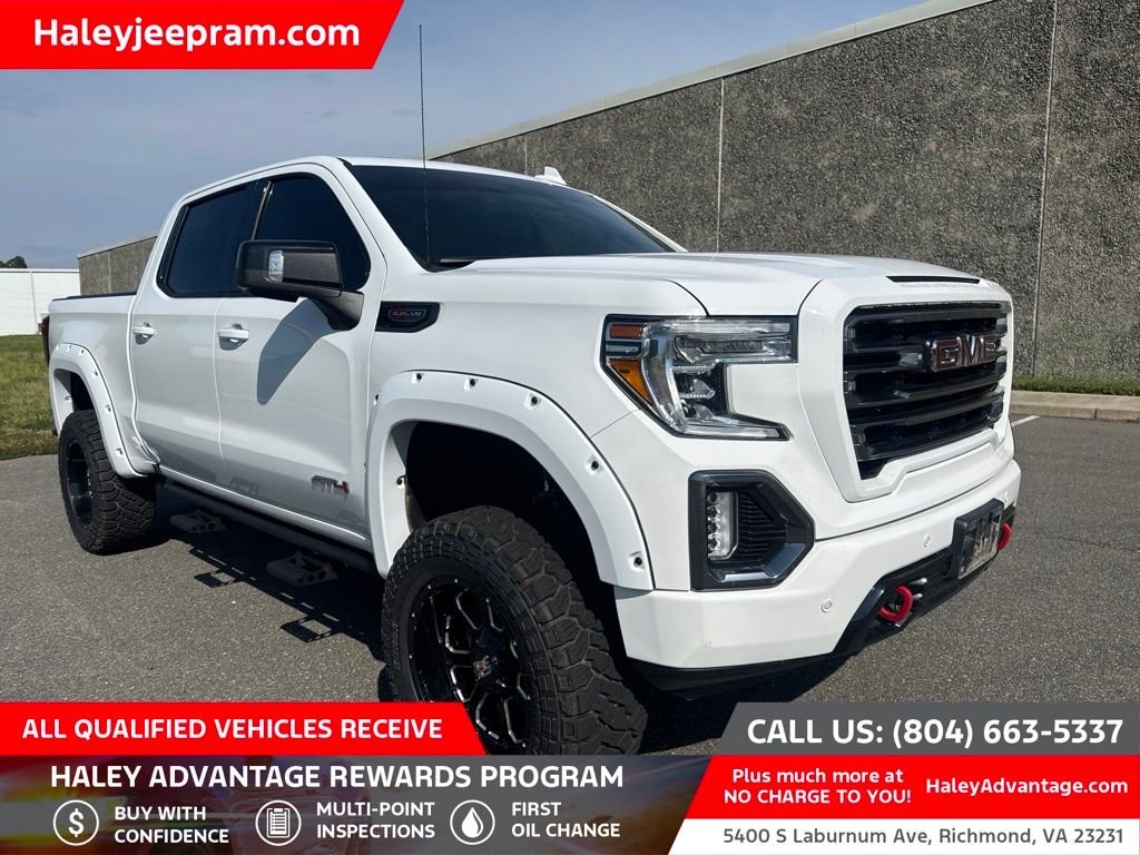 Used 2020 White GMC AT4 image 1